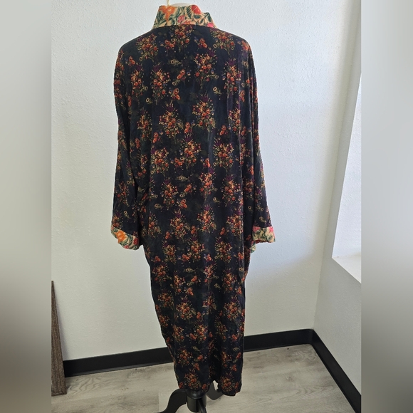Natural Life NWT Camila Kimono Duster Floral Print Size L/XL - Picture 7 of 9